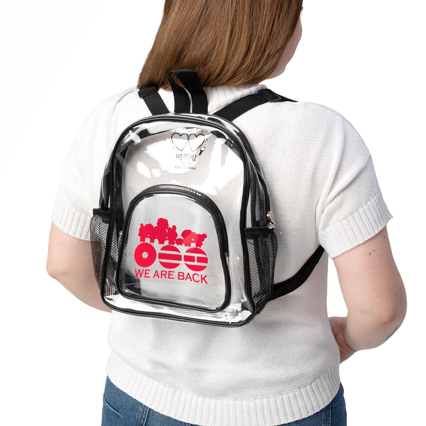 We Are Back Clear Stadium Backpack - El Paso, Texas Edition