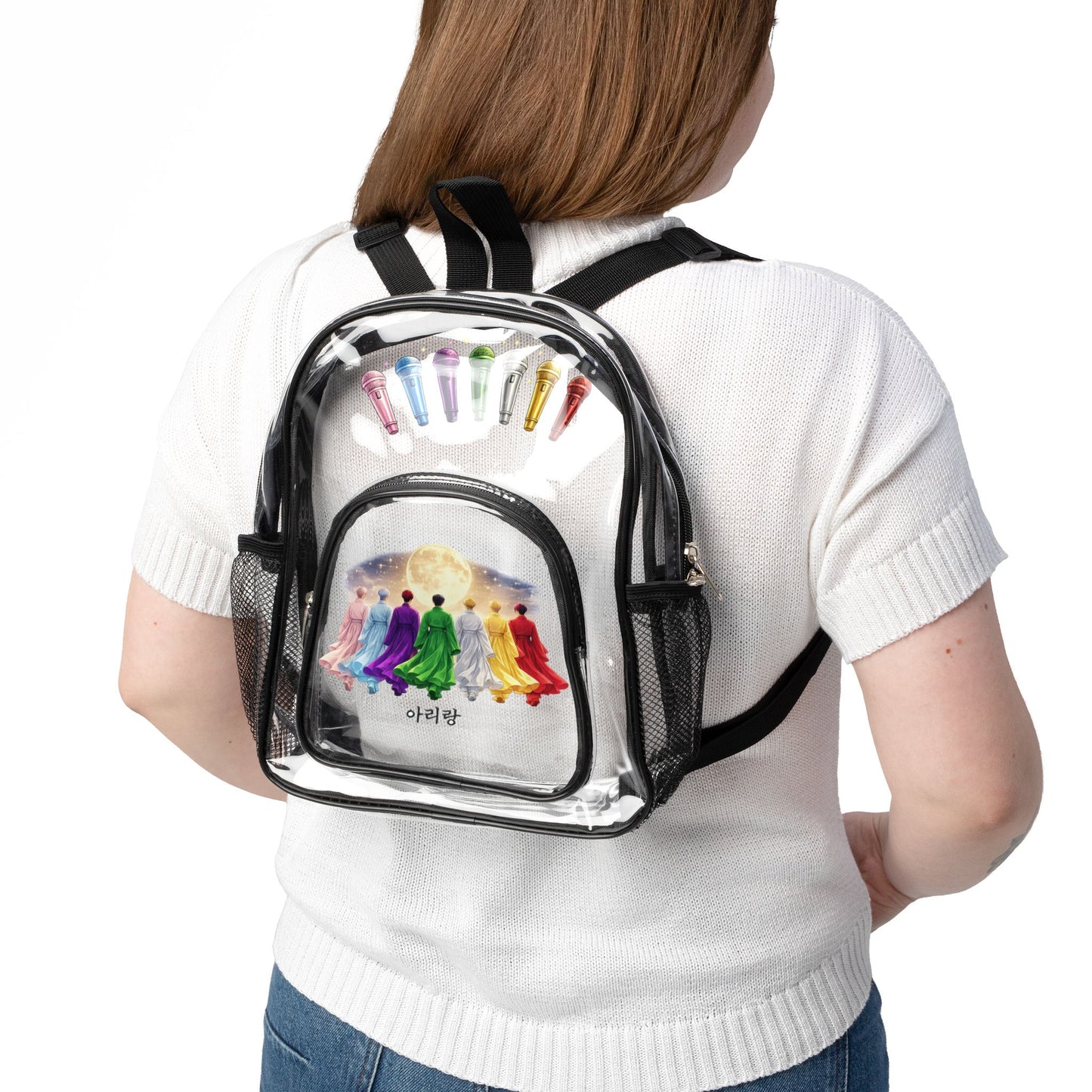 Rainbow Stage Clear Stadium Backpack – Concert Unity Edition
