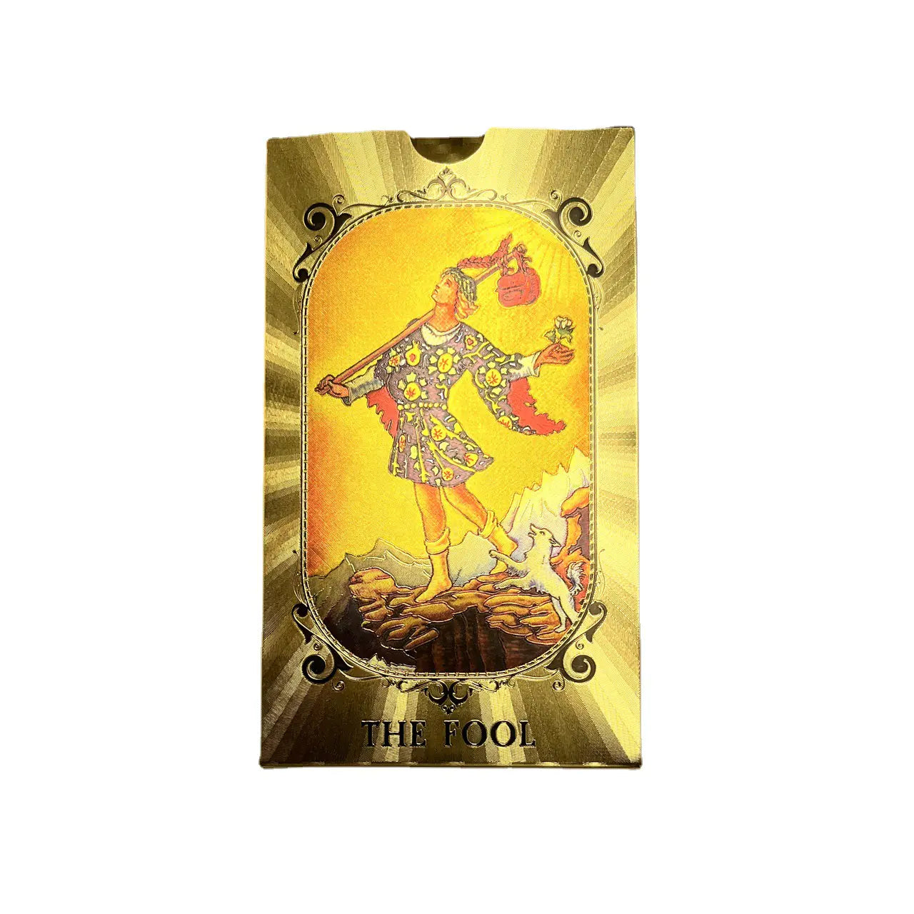 Waterproof Gold Foil Tarot Cards Set