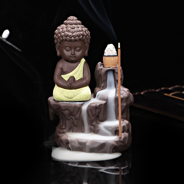 Buddha Backflow Incense Burner – Tranquil Flow & Spiritual Peace