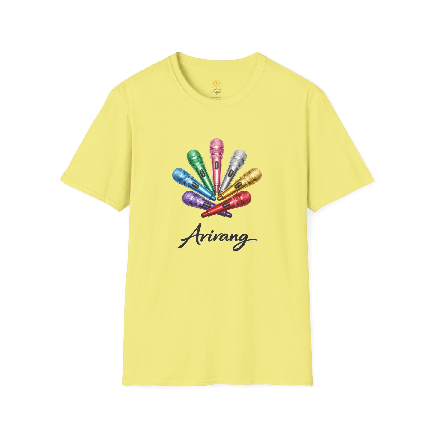 Arirang Concert Fan T-Shirt – Color Microphone Tour Inspired Tee
