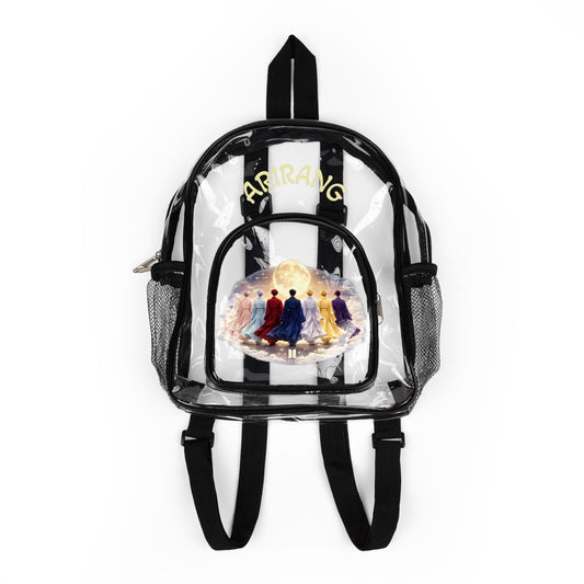 Arirang Sunrise Clear Stadium Backpack – Golden Concert Edition