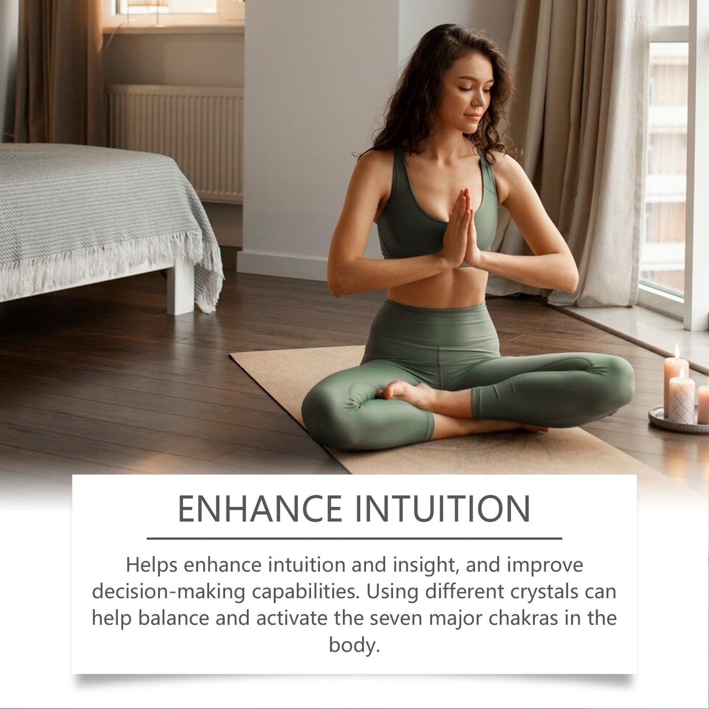 7 Chakra Crystal Healing Set – Energy Balance & Meditation Kit