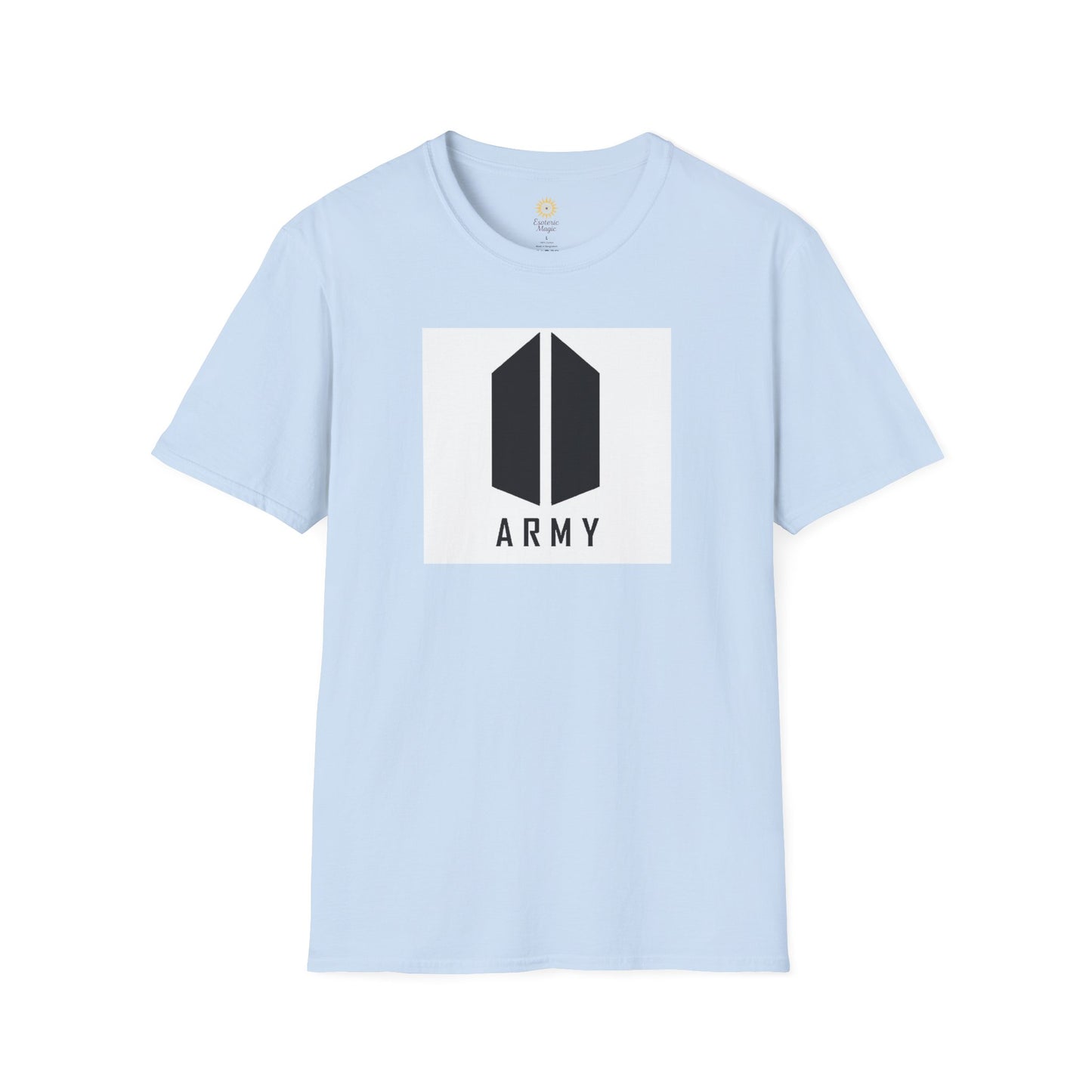 Army Logo T‑Shirt — Minimal Military Emblem Tee