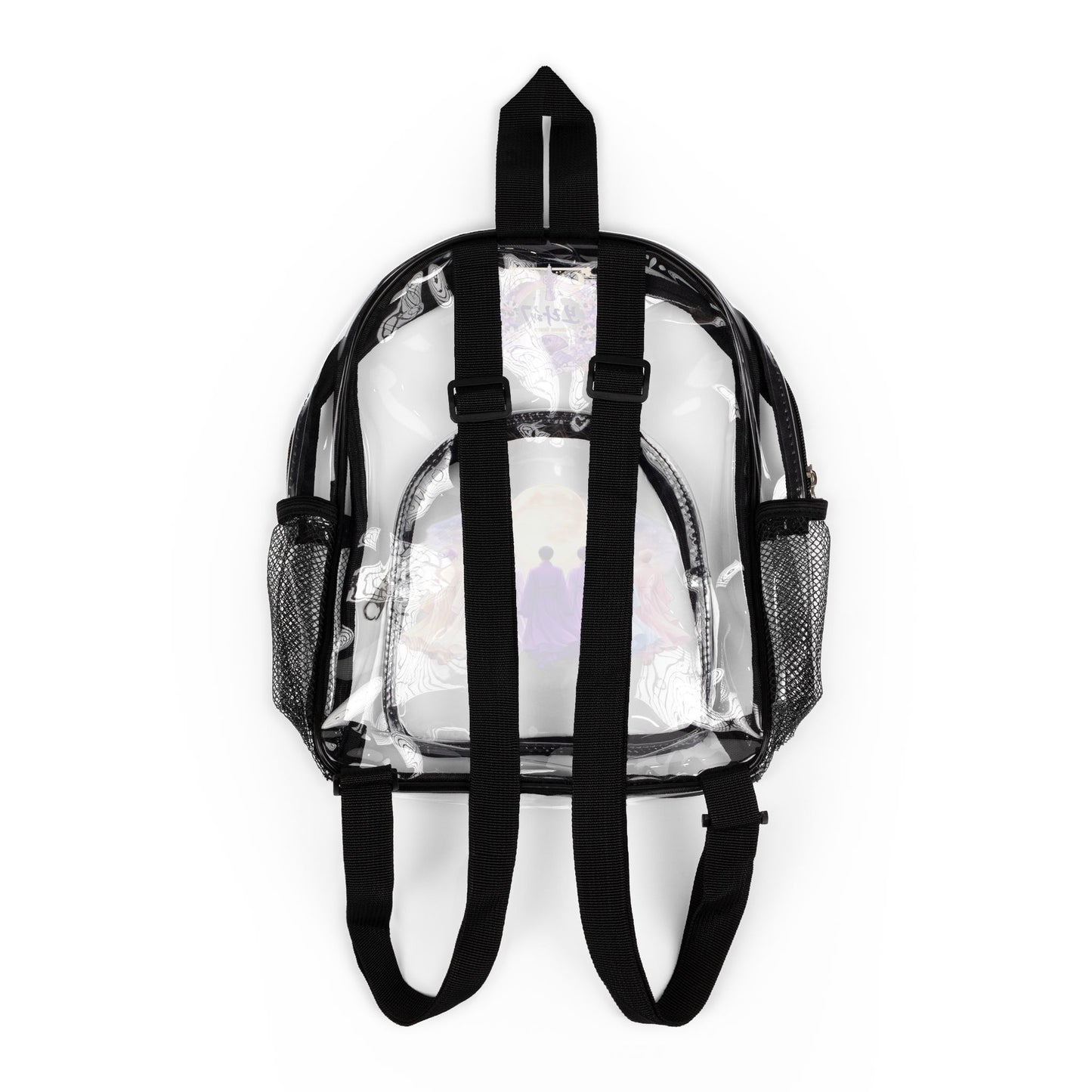 Purple Era Clear Stadium Backpack – Concert Night Edition