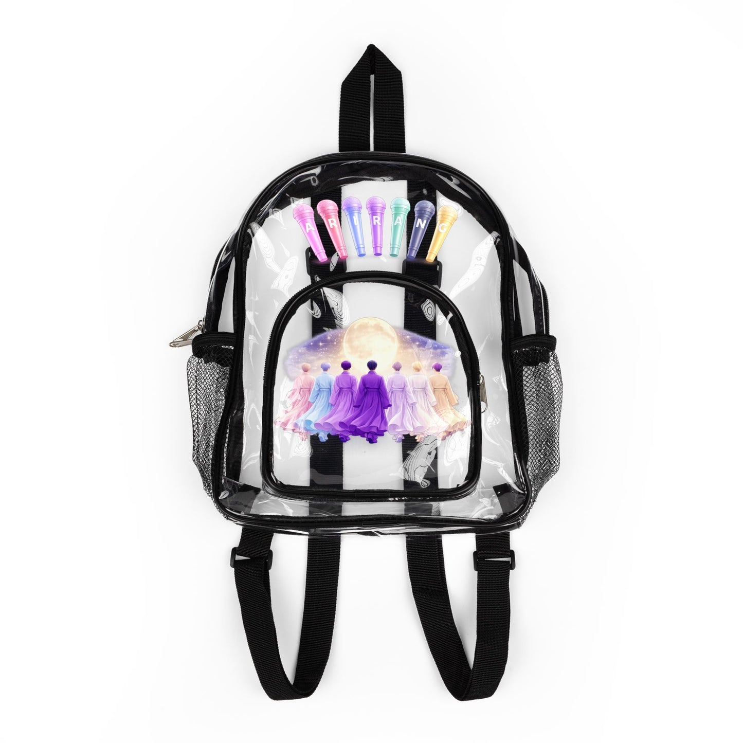 Pastel Comeback Clear Stadium Backpack- Concert Edition