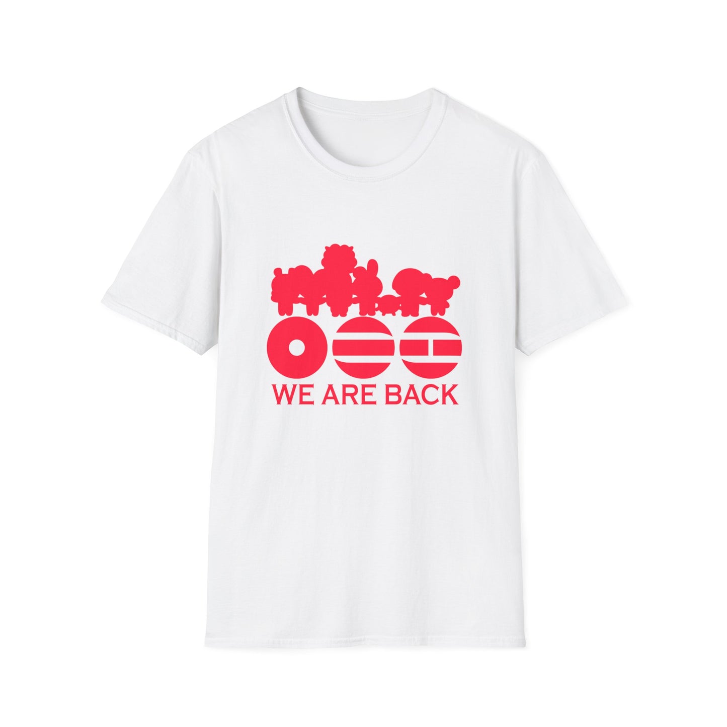 BTS Tour T-Shirt — "We Are Back" ARIRANG Concert Tee