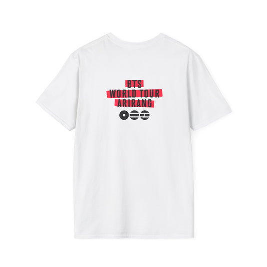 BTS Tour T-Shirt — "We Are Back" ARIRANG Concert Tee