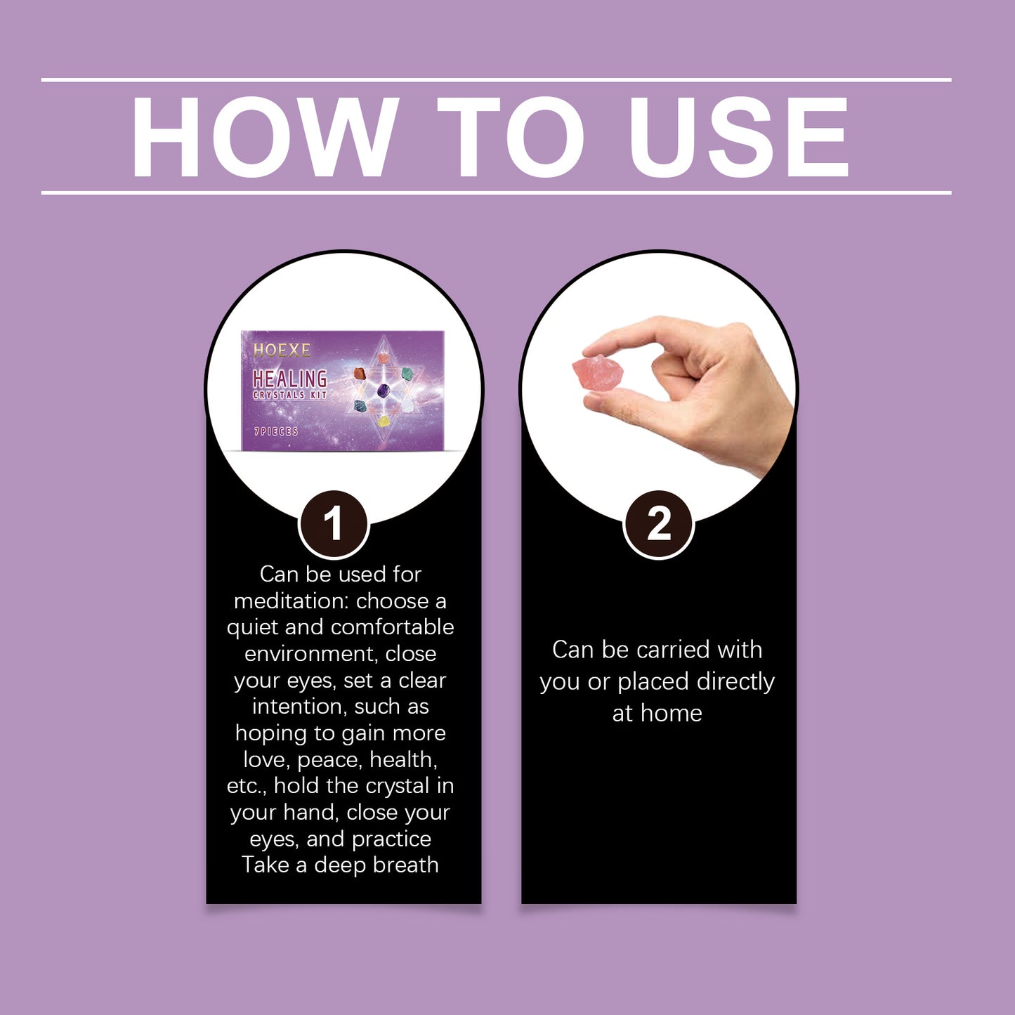 7 Chakra Crystal Healing Set – Energy Balance & Meditation Kit