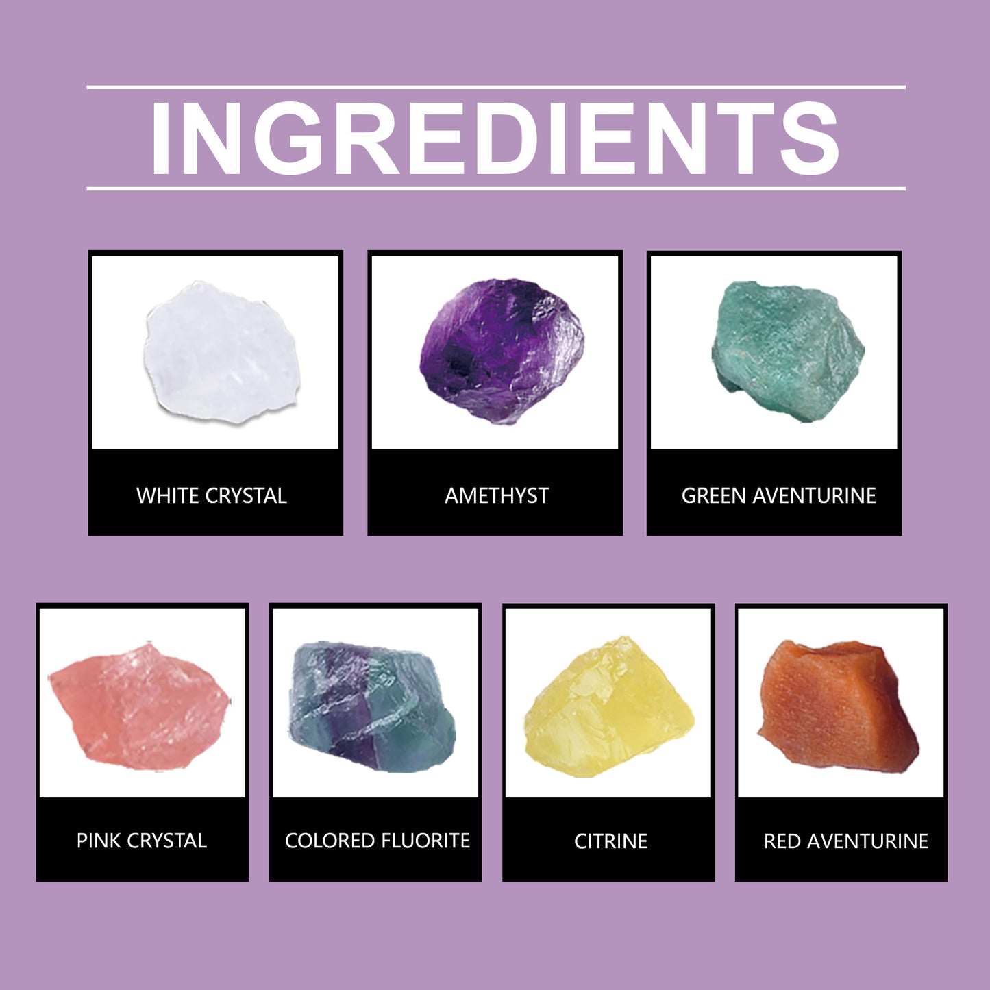 7 Chakra Crystal Healing Set – Energy Balance & Meditation Kit