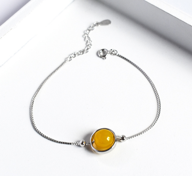 S925 Natural Stone Bracelet