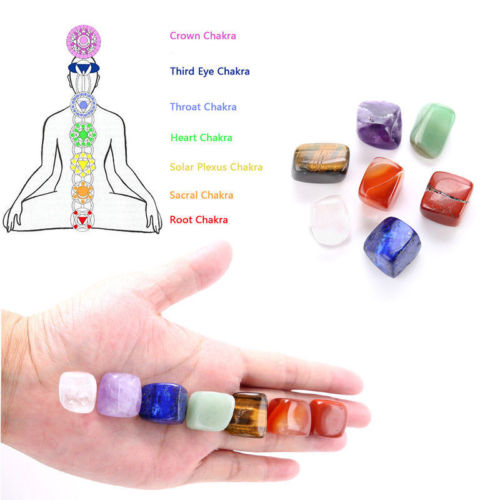 Seven Chakra Reiki Healing Stones