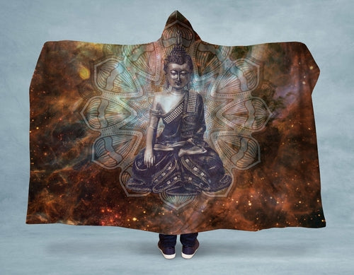 Buddha Hooded Blanket