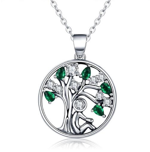 925 Sterling Silver Tree of Life Pendant