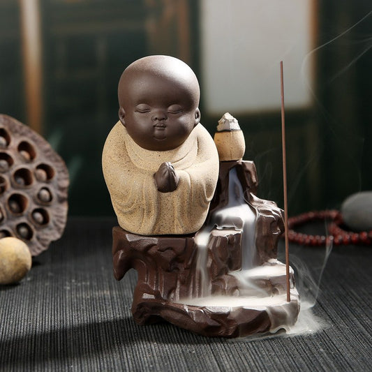 Buddha Backflow Incense Burner – Tranquil Flow & Spiritual Peace