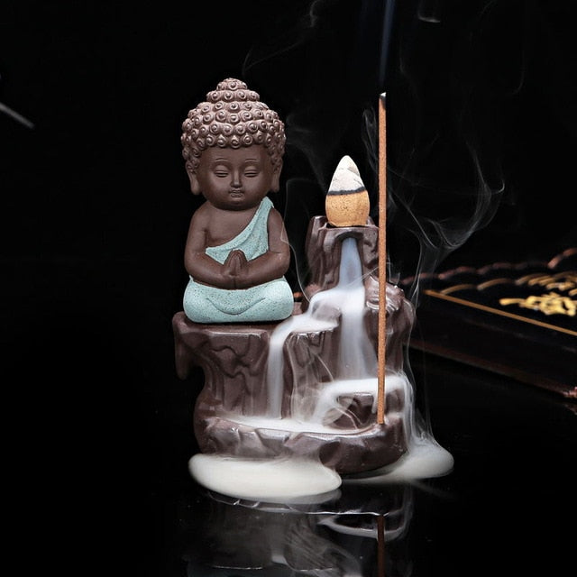 Buddha Backflow Incense Burner