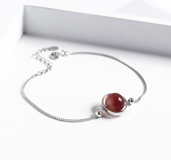 S925 Natural Stone Bracelet