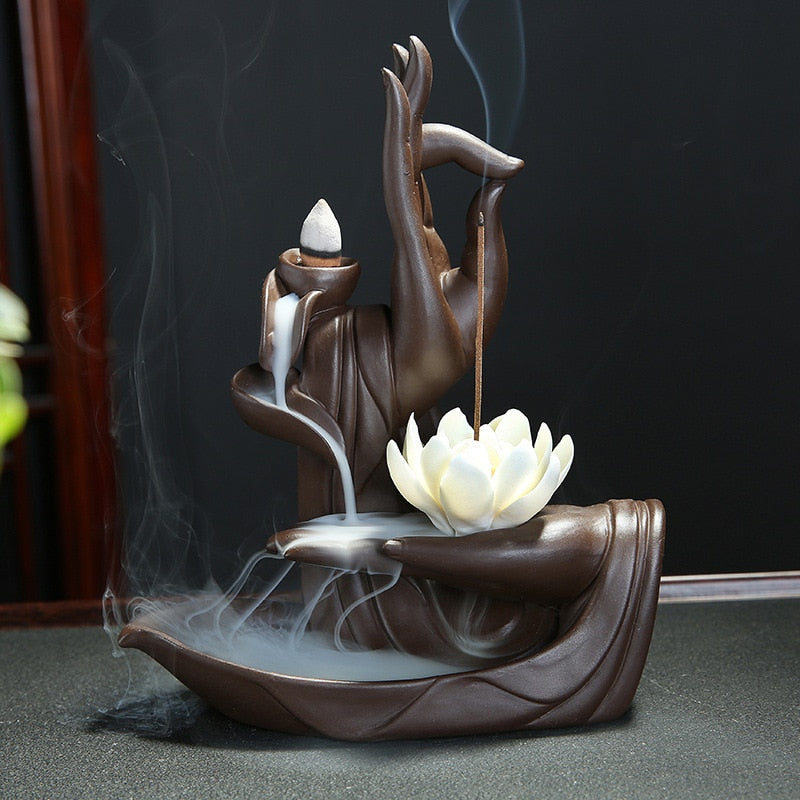 Meditation Backflow Incense Burner