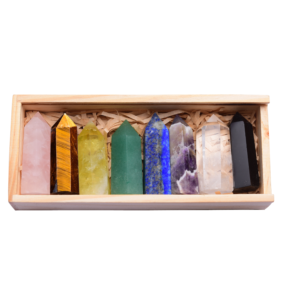 Reiki Chakra Crystal Set