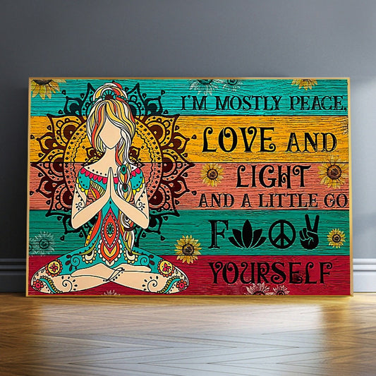 Namaste Canvas Art